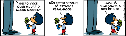 Tirinhas Armandinho. Por Alexandre Beck